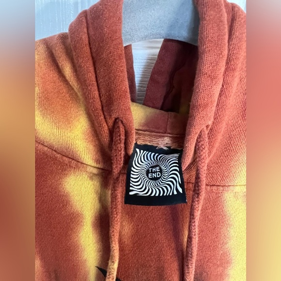 Spitfire Bighead Lava Red Tie Dye Hoodie size M - Picture 4 of 14